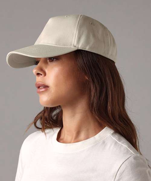 Organic cotton 5-panel cap