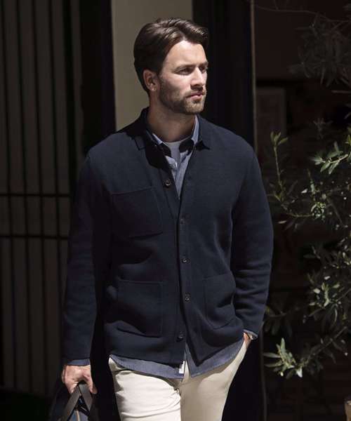Wilton – refined Milano knit overshirt