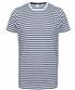 White/Oxford Navy